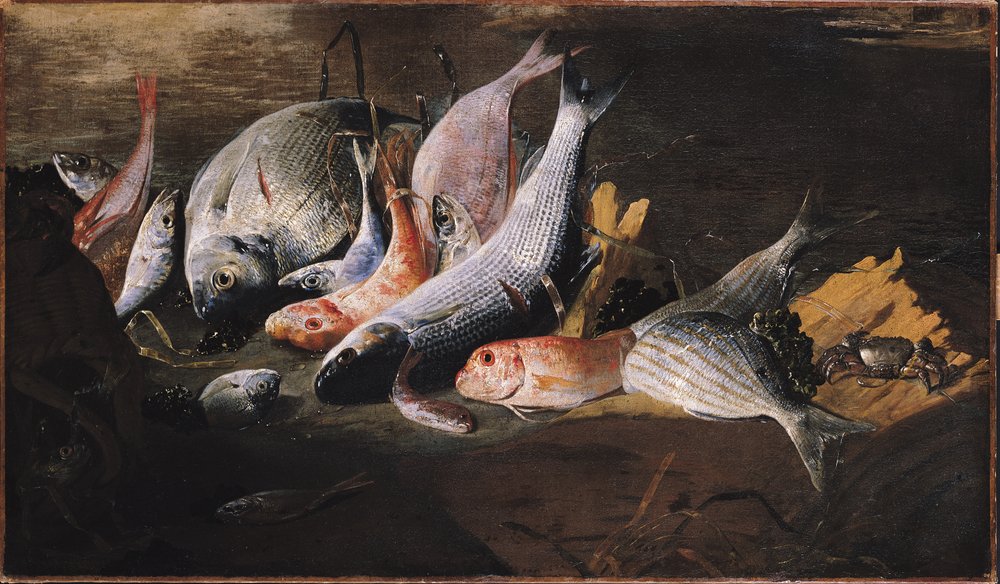 Giuseppe Recco - Fish and Crab